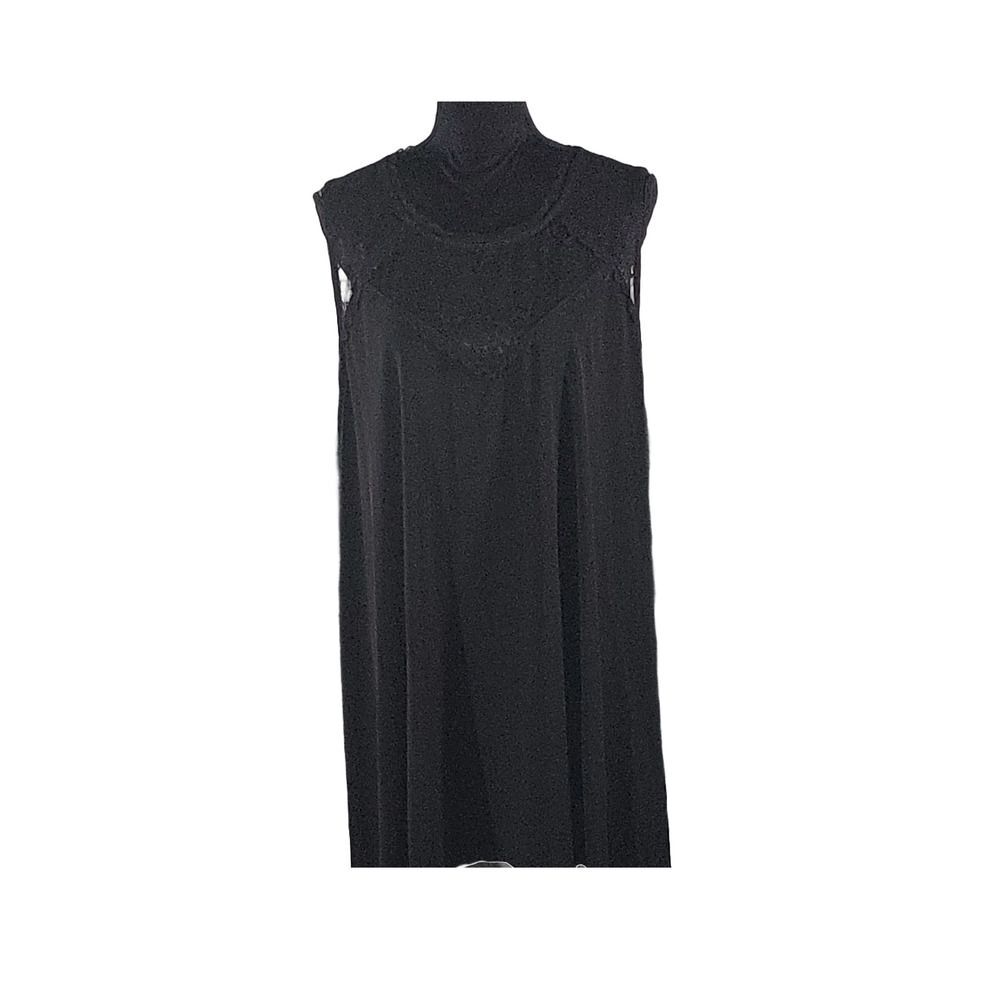 Torrid Black Romantic Lace Bodice Keyhole Tunic Top Blouse Size 5X